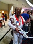Klingon Elvis, because the King sounds better in the original Klingon